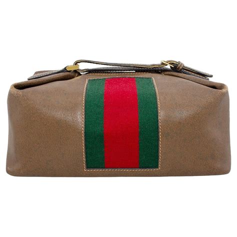 gucci bamboo makeup bag|vintage gucci makeup bag.